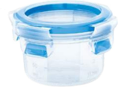 Enë plastike për ruajtje Emsa Clip and Close, 0.15L, transparente