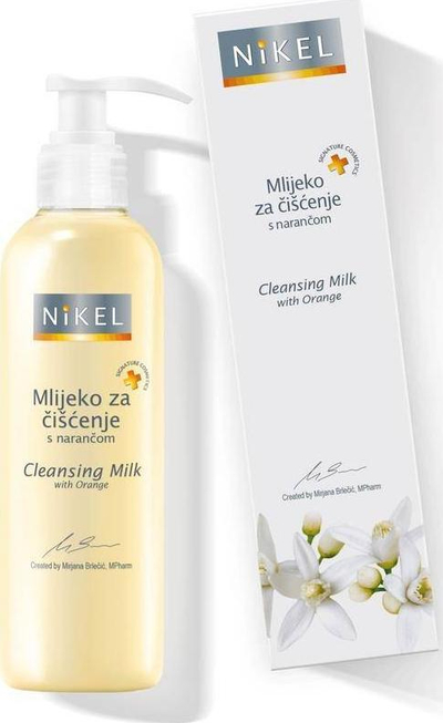 Qumësht pastrues fytyre Nikel Cleansing Milk with Orange, 200ml