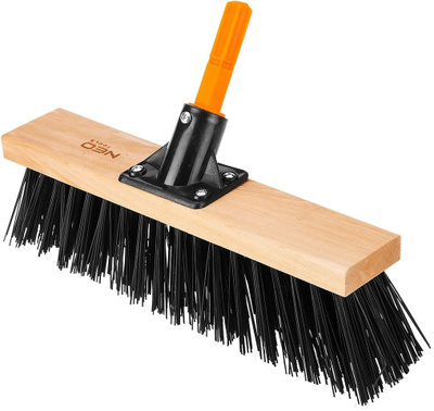 Fshesë kopshti Neo Tools Brush Click System 95-067, trup druri, fije PVC