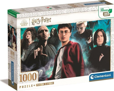 Puzzle Clementoni Harry Potter Compact 39710, 1000 copa, 50 x 70 cm, shumëngjyrësh