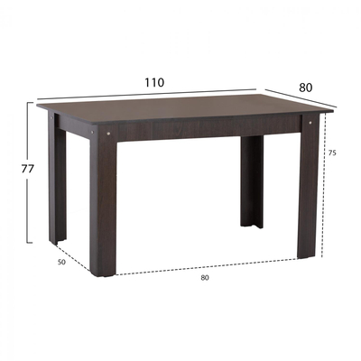 Tavolinë kuzhine Kelvin 110×80 "HM2428.02"