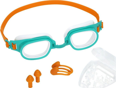 Set syze noti për fëmijë Bestway Aquanaut Essential, me tapa për veshë, me mbrojtje UV, shumëngjyrësh