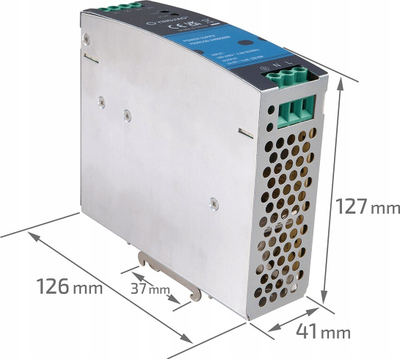 Furnizues energjie DIN rail YINGJIAO YSDN150-12010000, 12V DC, 120W, gri