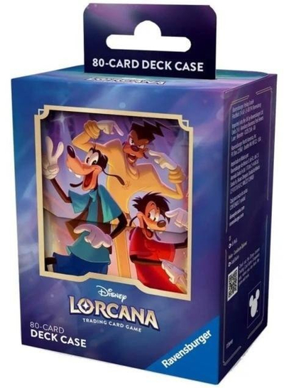 Kuti letrash Ravensburger Disney Lorcana Goofy Set 9 Fabled, mban gjer nja 80 letra, shumëngjyrëshe