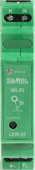 Monitor energjie elektrike Zamel LEW-01, 1 fazë, 16A, WiFi