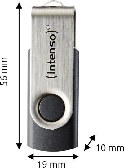 USB Intenso Office Line, 64GB, USB 3.2 Gen 1, argjendtë