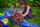 Set loje me ujë AquaPlay Mega Waterwheel, sistem kanalesh për oborr, shumëngjyrësh