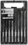 Set stërvitësesh betoni Graphite 56T168, SDS Plus, 8 copë, gri