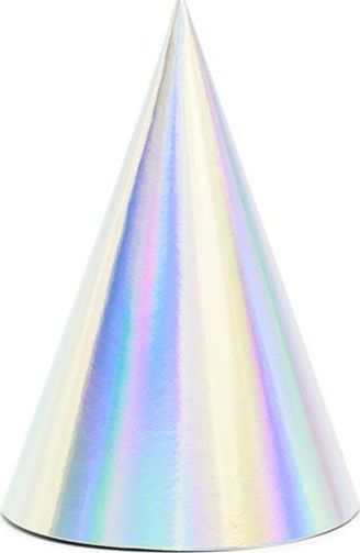 Kapak dekorativ Iridescent Caps, 16cm, set 6 copë, shumëngjyrësh