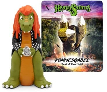 Figurë audio Tonies Heavysaurus Pommesgabel Best of Dino Metal, 20 këngë, shumëngjyrëshe