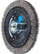 Furçë rrethore PFERD POS RBU 12512 M14, inox 0.30mm, Ø125mm, gri metalike