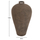 Vazo dyshemeje dekorative Φ73x130Hcm (HM7912), gri