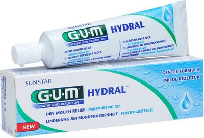 Xhel hidratues për nga goja Sunstar Gum Hydral, 50 ml, për gojë të thatë