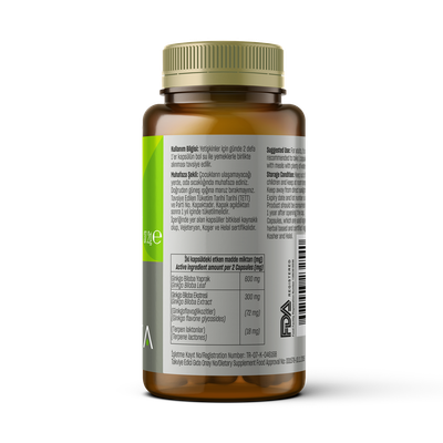 TALYA Herbal Ginkgo Biloba Extract 300 mg, 60 lapsula