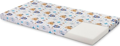 Dyshek bebe Sensillo Forest Animals, 120 x 60 cm, shkumë 6 cm, shumëngjyrësh