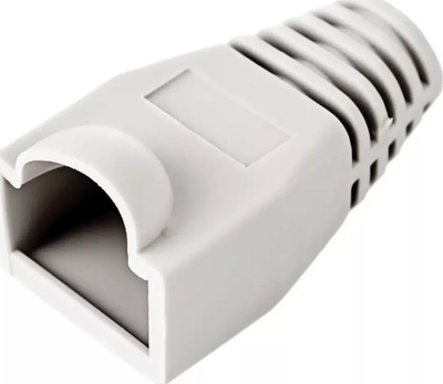 Kapuça gome për RJ45 CC-RJ45_1W, set me 50 copë, ngjyrë e bardhë