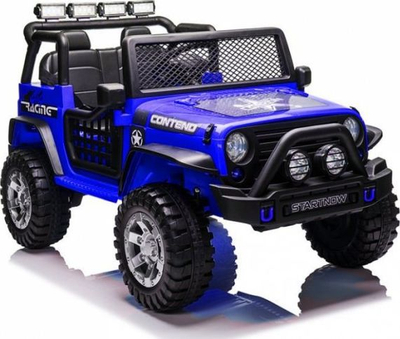 Makina elektrike për kalamaj Contendo Jeep, 2 vende, me drita, blu