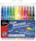 Set markerash Derform Double-sided, 12 ngjyra