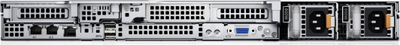 Server rack Dell PowerEdge R450, 1U, 2x Intel Xeon Silver 4310, i argjendtë