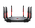 Router MSI RadiX AXE6600 GRAXE66, Wi-Fi 6E tri band, 6600 Mbps, i zi me të kuqe