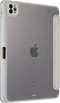 Mbulesë Smart Stand Beline për iPad Pro 11 2024, tip bookcase, e bardhë