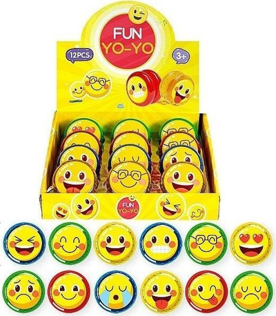 Lodër yoyo me dritë Adar, set 12 copë, për fëmijë