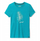 Bluzë femrash Smartwool Sage Plant Graphic SS Tee, lesh Merino, mëngë të shkurtra, deep lake