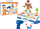Set konstruktiv LeanToys Creative Handyman, 248 pjesë, me stërvitëse me bateri, shumëngjyrësh