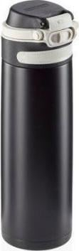Termus LEIFHEIT Flip, 600 ml, çelik inox, i bardhë