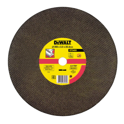 Disk prerës për metal Dewalt DT3450, 355xx25, 4x3,0mm