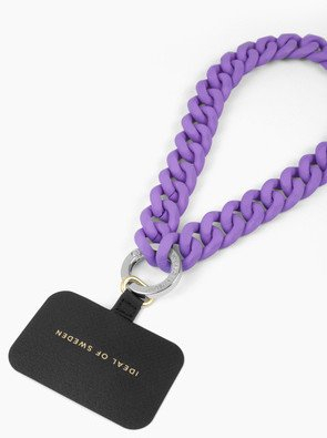 Паричник за телефон Ideal of Sweden WristletChn LD32, за iOS, со ремче за рака, виолетова