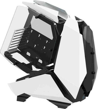 Куќиште за компјутер Jonsbo MOD5 ARGB, бела боја