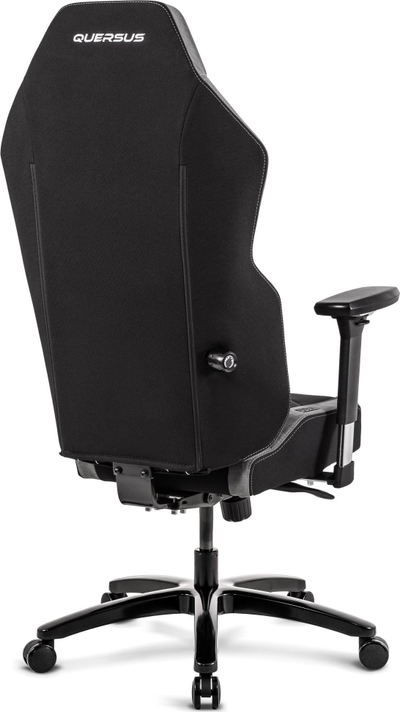 Karrige gaming QUERSUS VAOS.2.1 Titanium Grey, kornizë çeliku, mbushje shkumë Cold-Cure, e zezë gri