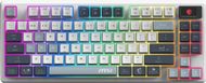 Tastierë MSI FORGE GK600, TKL, wireless 2.4 GHz Bluetooth USB, e bardhë