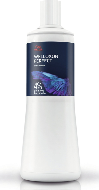 Oksidant për flokët Wella Welloxon Perfect, 4% 13 Vol, 1000 ml, i bardhë