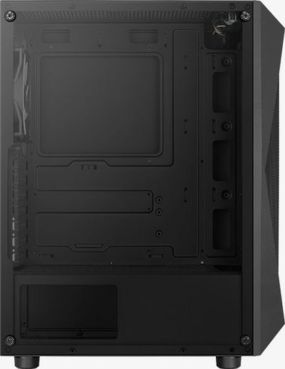 Kase kompjutri Aerocool Falcon ARGB, mid tower, xham i kalit, e zezë