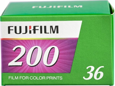 Film fotografik Fujifilm 200 EC 135, ISO 200, 36 poza, me ngjyra