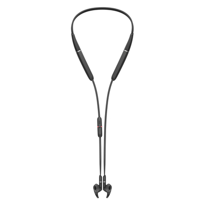 Kufje Jabra Evolve 65E MS, pa tela, me mikrofon, të zeza