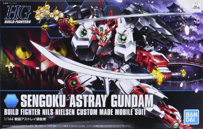 Model kit Bandai Gundam Sengoku Astray, HGBF, 1/144, i kuq