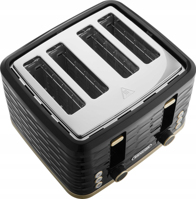 Toster elektrik Sencor STS 7551BK, 1600W, 4 feta, i zi