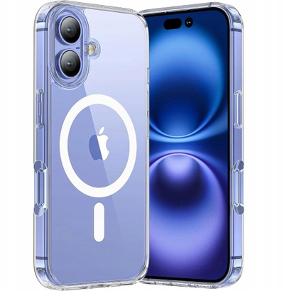 Mbrojtëse telefoni TP Flex MagSafe për iPhone 16, transparente