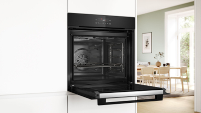 Furrë elektrike BOSCH Series 2 HBA571BB4, 71L, 3600W, e zezë