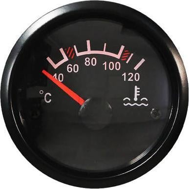 Matës temperature uji Auto Gauge T90, 52mm, gama 40 120°C, i zi
