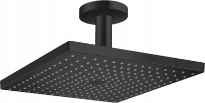 Dush tavan Hansgrohe Raindance E 300, 300 x 300 mm, 1 rrymë, i zi mat