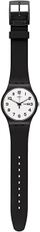 Orë dore Swatch Classic TWICE AGAIN SO29B703, e zezë