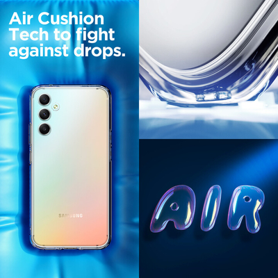 Маска Spigen Ultra Hybrid за Samsung Galaxy A34 5G, транспарентна