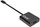 Adapter USB-C në HDMI USB Club 3 D CAC-2504, i zi