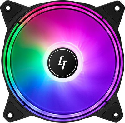 Ventilatorë kase CHIEFTRONIC Nova NF-3012-RGB, set me 3 copë, RGB, 120mm