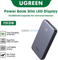Powerbank Ugreen PB507, 10000mAh, 20W PD, gri