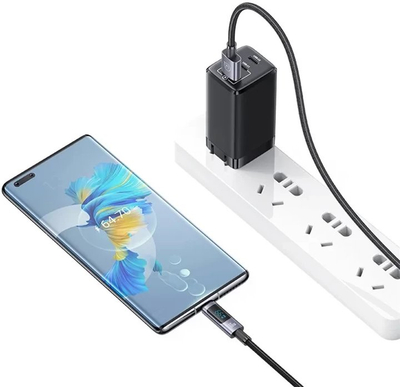 Kabllo USB Usams Sufeng Series US-SJ673, USB C me USB A, 66W 6A, 1.2m, ngjyrë tarnish